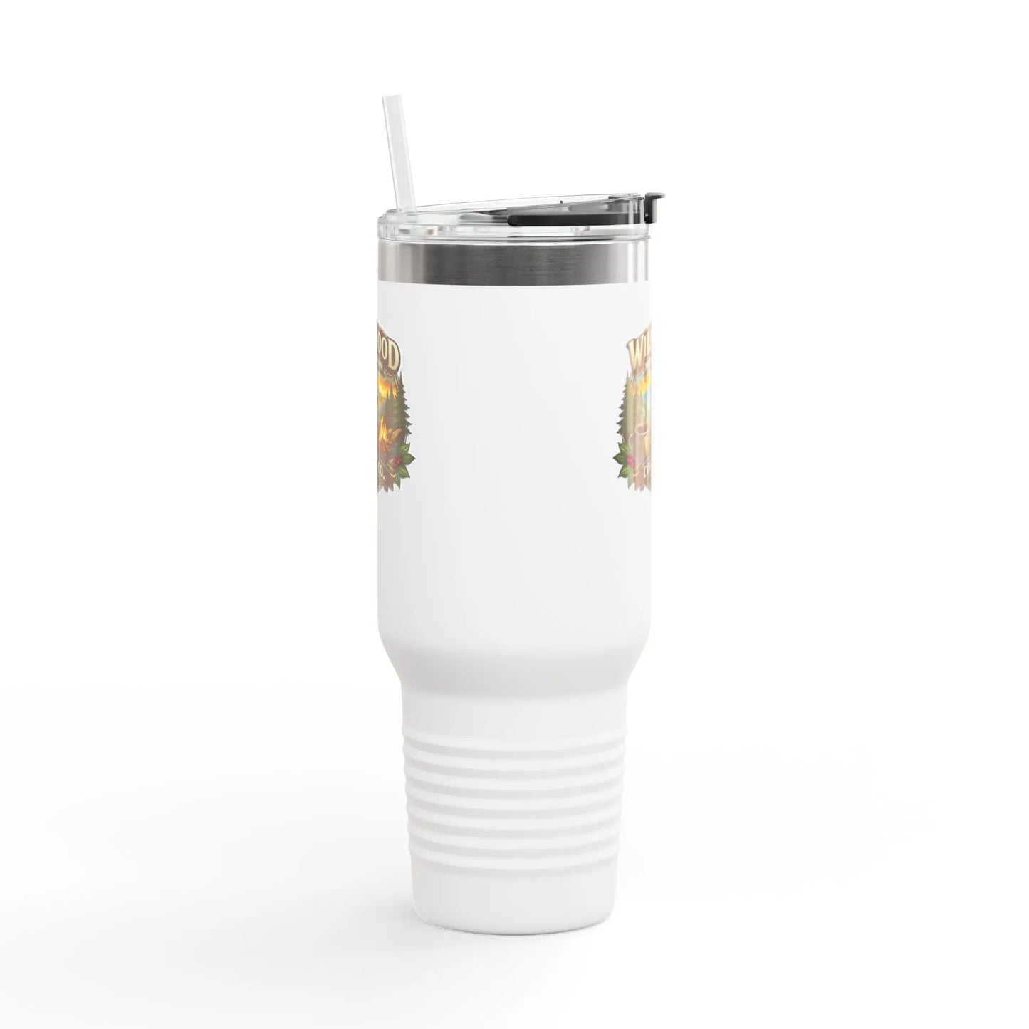 Wildwood Mountain Coffee Co 40oz Insulated Travel Mug, Adventure Camping Travel Mug Wildwood Mountain Coffee Co