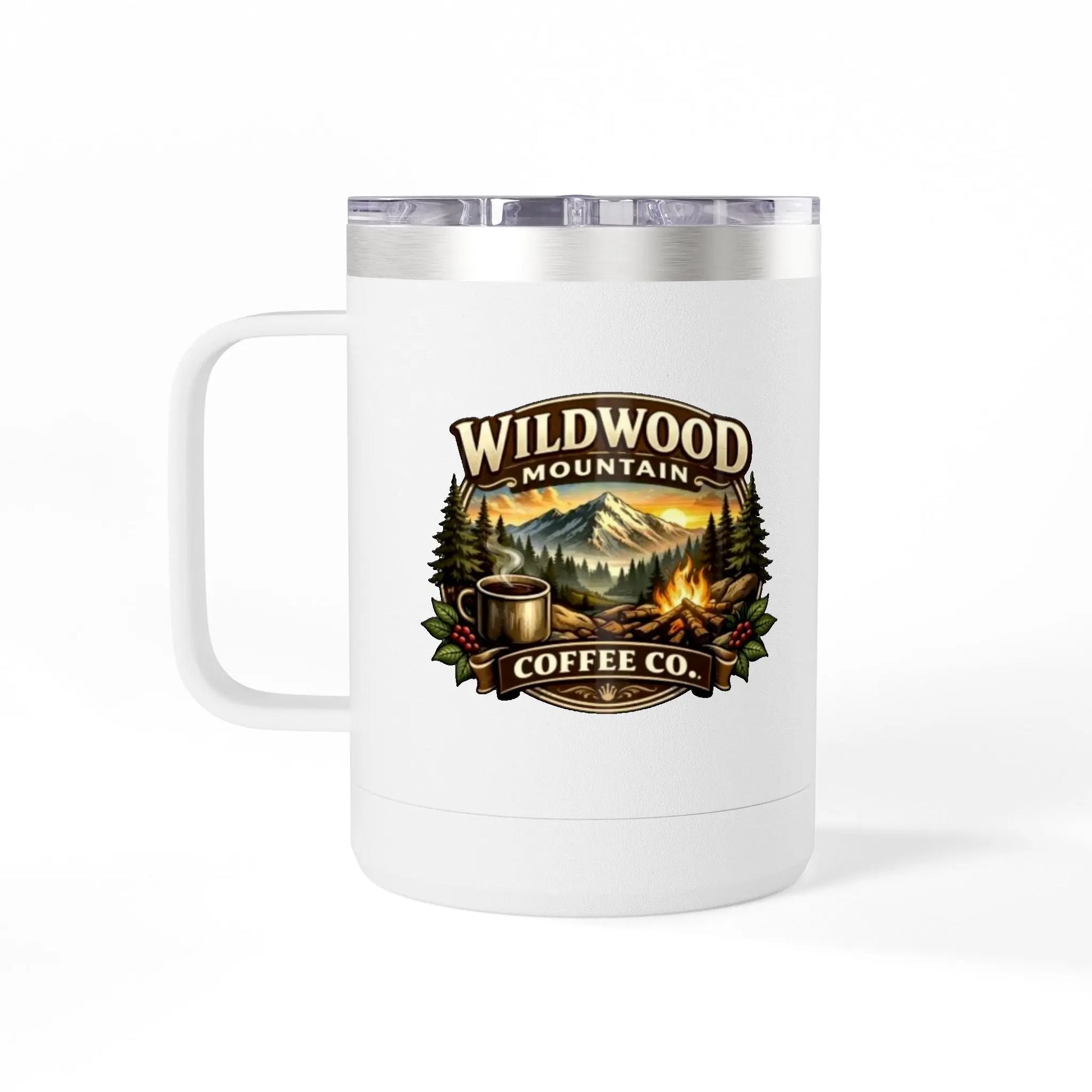 Wildwood Mountain Coffee Co Camping Travel Mug Wildwood Mountain Coffee Co