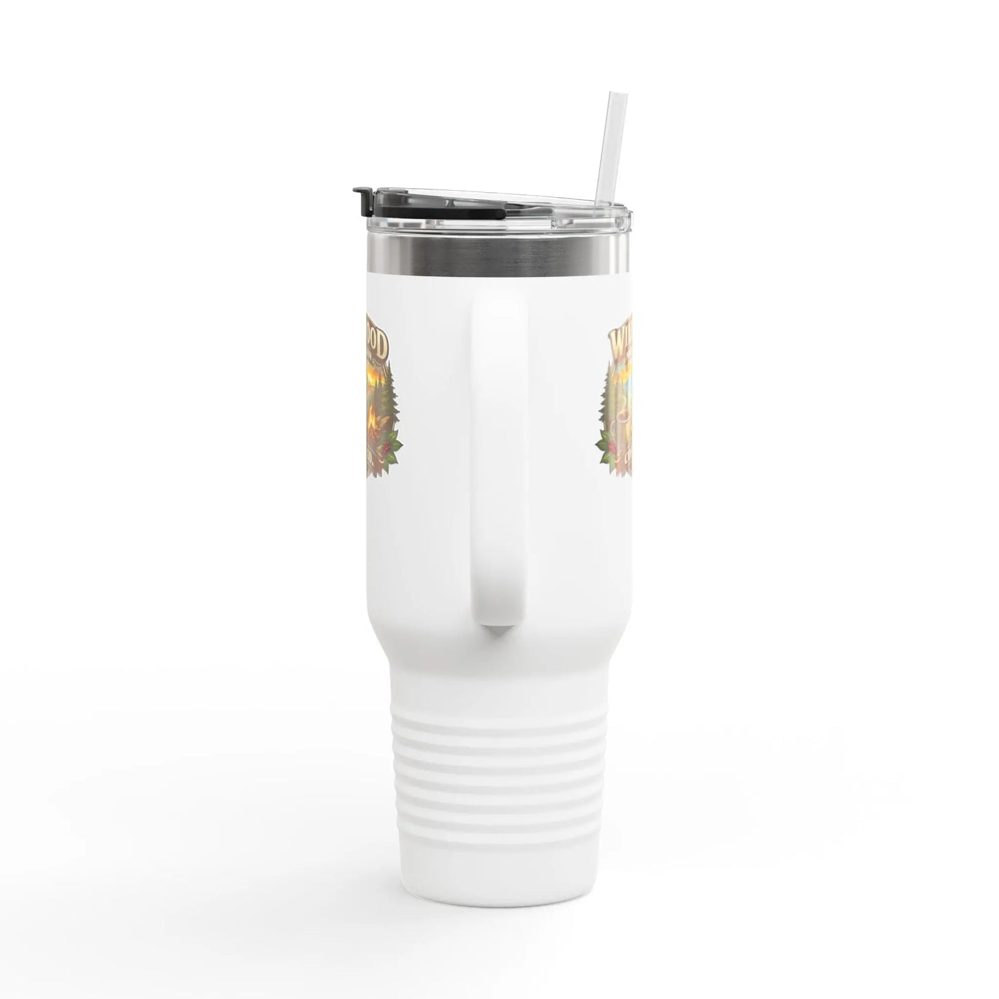 Wildwood Mountain Coffee Co 40oz Insulated Travel Mug, Adventure Camping Travel Mug Wildwood Mountain Coffee Co