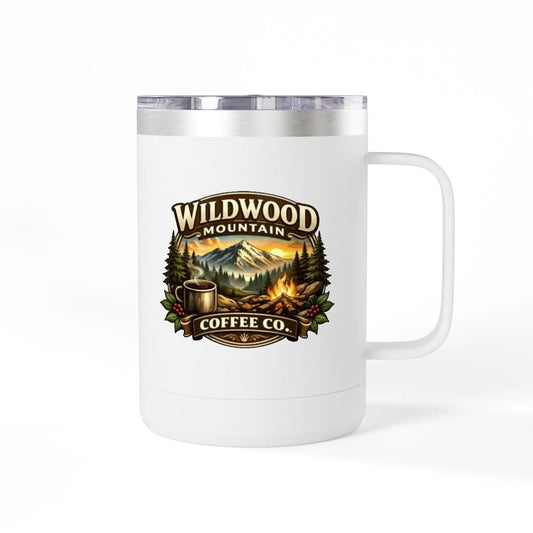 Wildwood Mountain Coffee Co Camping Travel Mug Wildwood Mountain Coffee Co