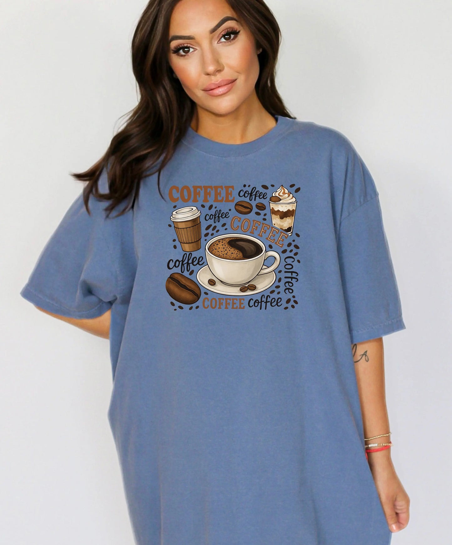 Coffee Lover's T-Shirt,  Coffee Design, Coffee Is Always The Answer Shirt Wildwood Mountain Coffee Co