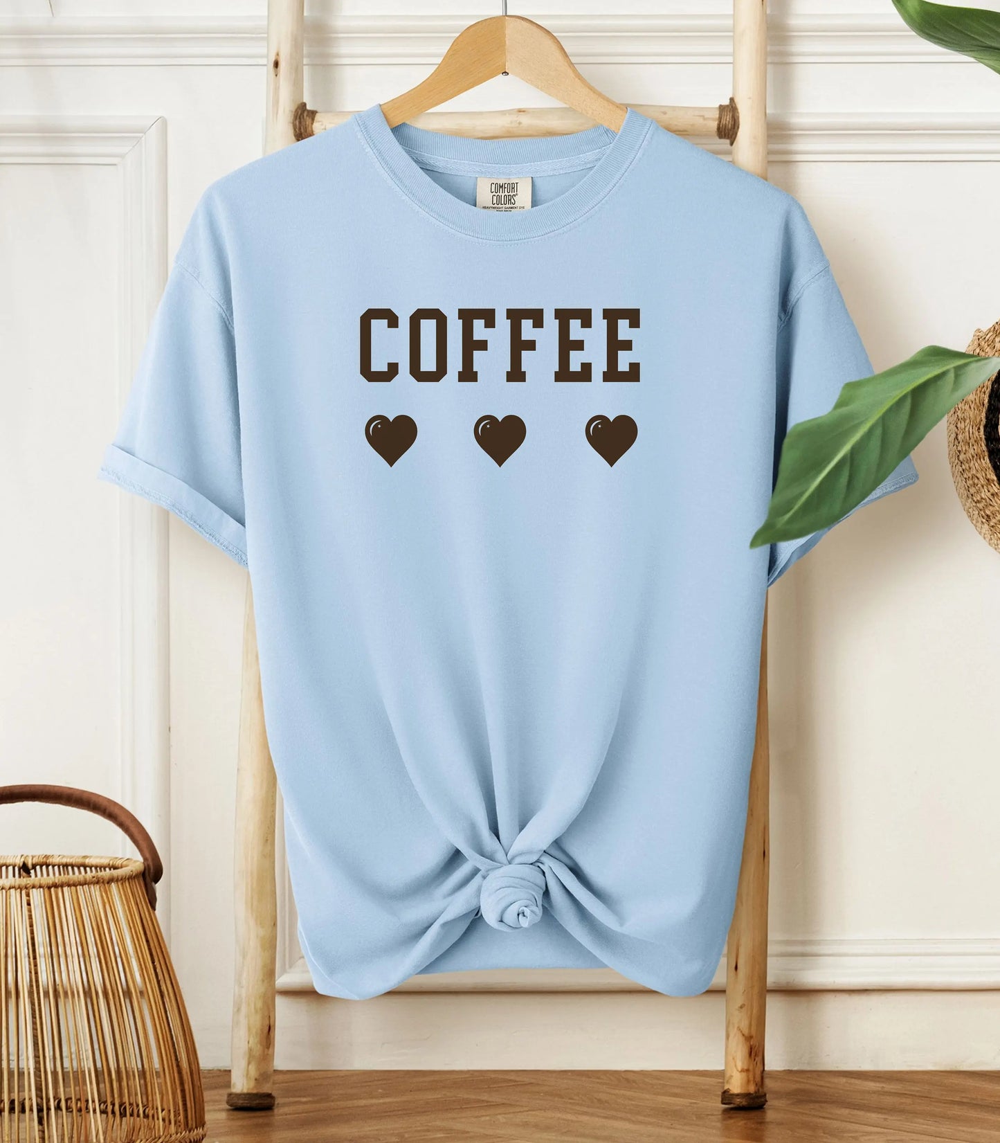 Coffee Lovers T-Shirt,  Coffee Is My Love Language Tee, Brewed With Love, Coffee Addict Tee, Love In Every Sip Wildwood Mountain Coffee Co