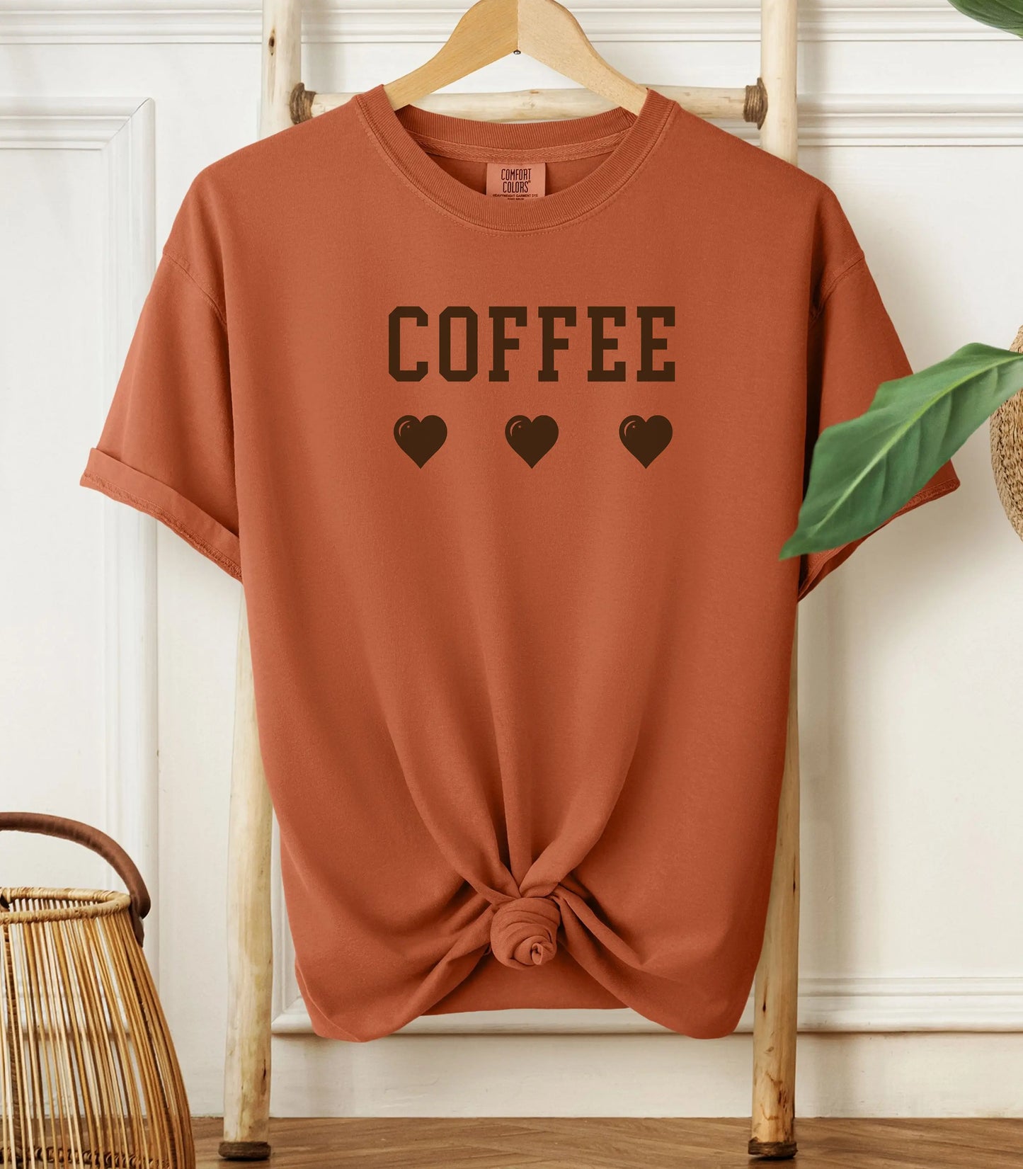 Coffee Lovers T-Shirt,  Coffee Is My Love Language Tee, Brewed With Love, Coffee Addict Tee, Love In Every Sip Wildwood Mountain Coffee Co