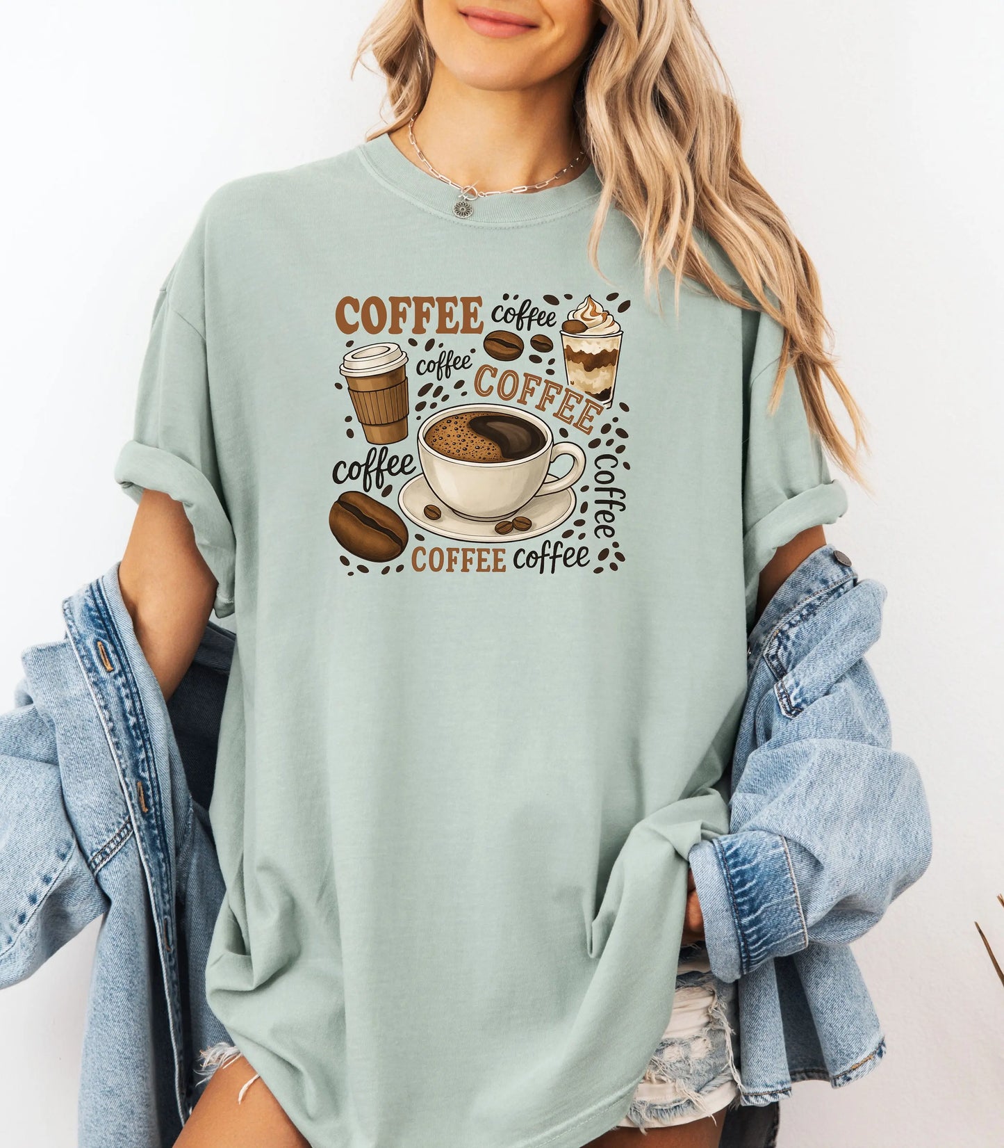 Coffee Lover's T-Shirt,  Coffee Design, Coffee Is Always The Answer Shirt Wildwood Mountain Coffee Co