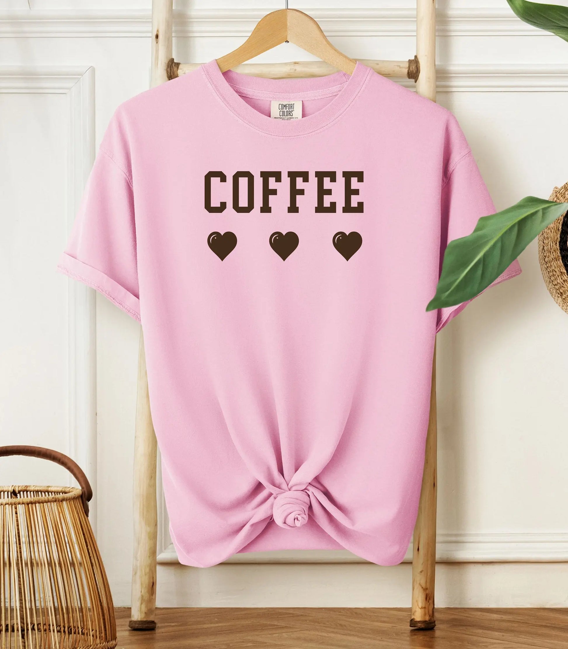 Coffee Lovers T-Shirt,  Coffee Is My Love Language Tee, Brewed With Love, Coffee Addict Tee, Love In Every Sip Wildwood Mountain Coffee Co