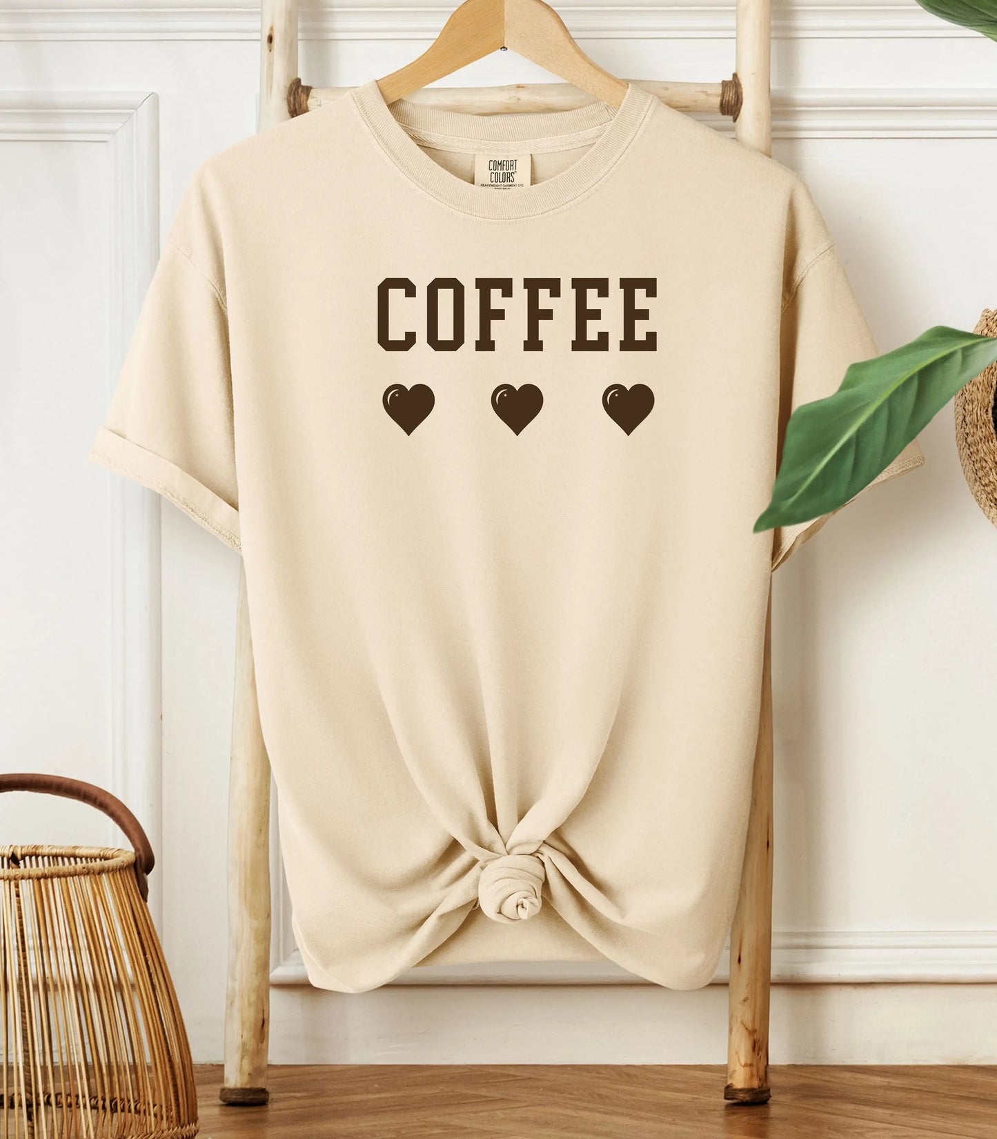 Coffee Lovers T-Shirt,  Coffee Is My Love Language Tee, Brewed With Love, Coffee Addict Tee, Love In Every Sip Wildwood Mountain Coffee Co