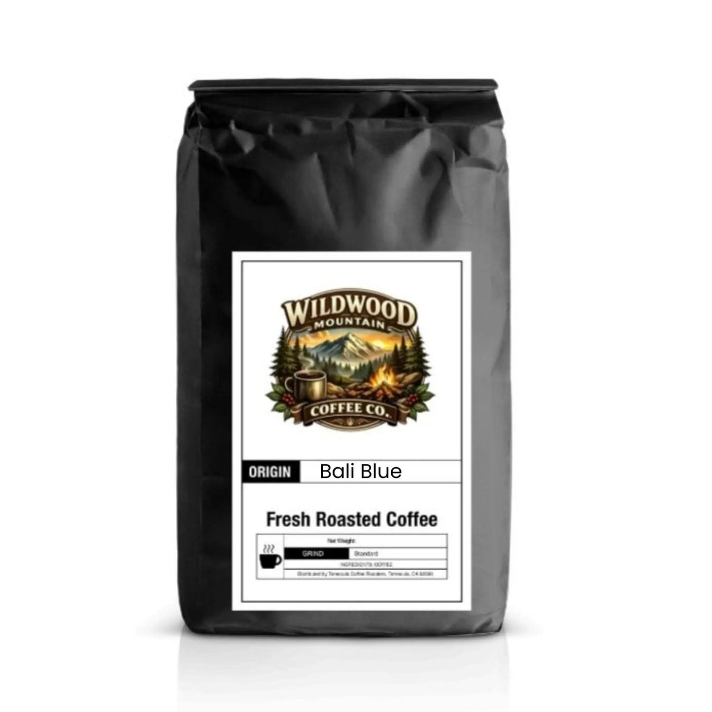 Bali Blue Single Origin Coffee Wildwood Mountain Coffee Co