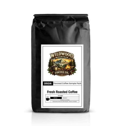 Flavored Coffee Sample Pack Wildwood Mountain Coffee Co