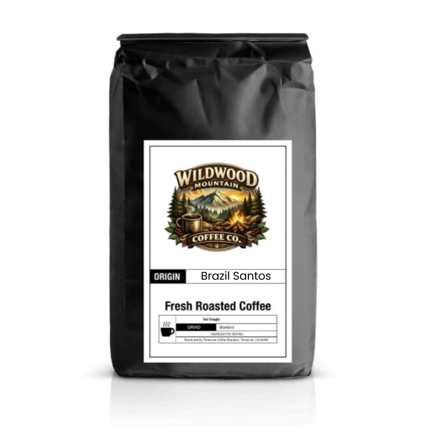 Brazil Santos Single Origin Coffee Wildwood Mountain Coffee Co