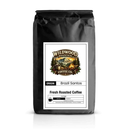 Brazil Santos Single Origin Coffee Wildwood Mountain Coffee Co