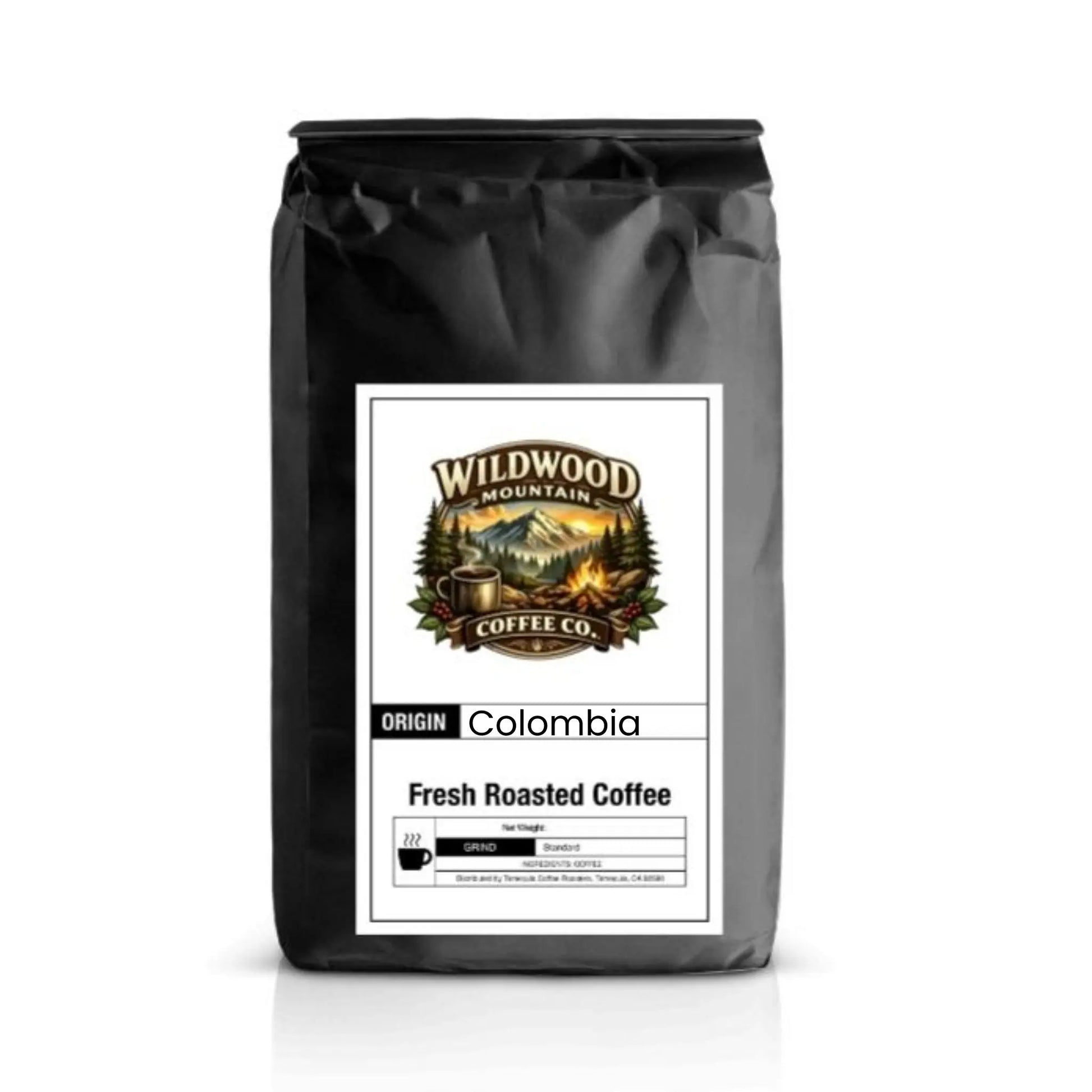 Colombia Single Origin Coffee Wildwood Mountain Coffee Co