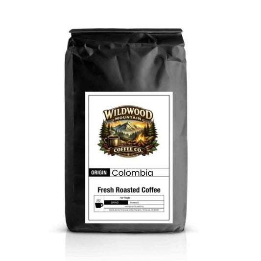 Colombia Single Origin Coffee Wildwood Mountain Coffee Co