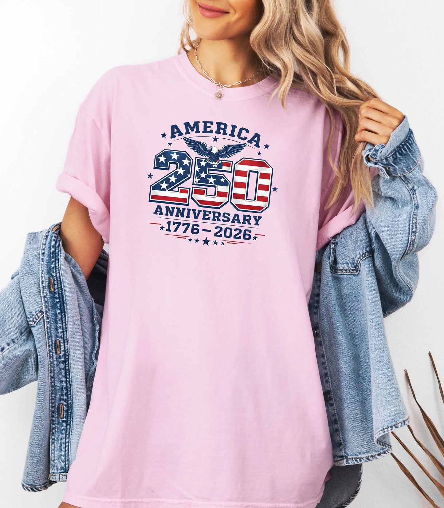 America 250 Anniversary T-shirt | 1776-2026 Patriotic Flag Design Wildwood Mountain Coffee Co