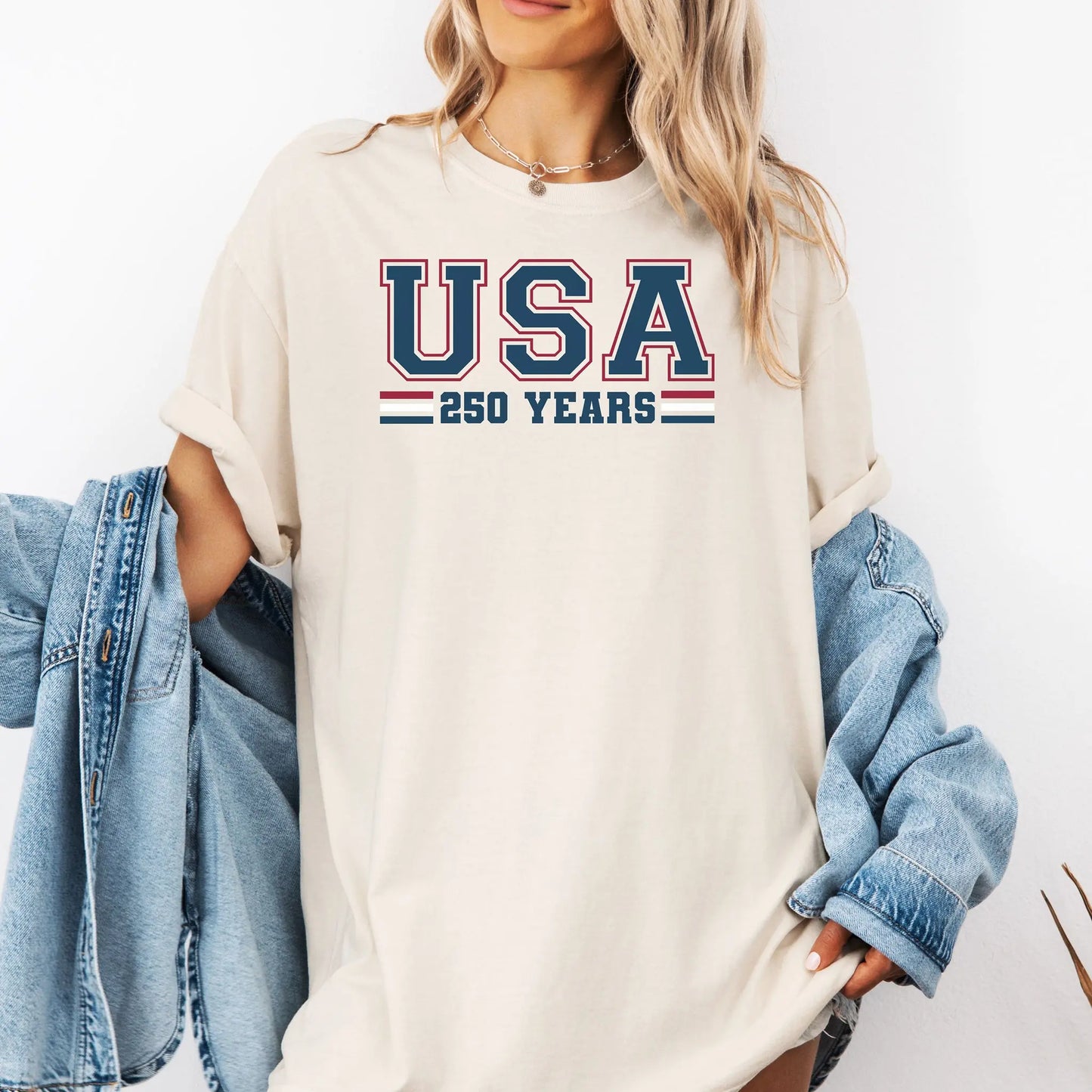 USA 250 Years T-Shirt, Patriotic Independence Day 250th Anniversary Tee Wildwood Mountain Coffee Co