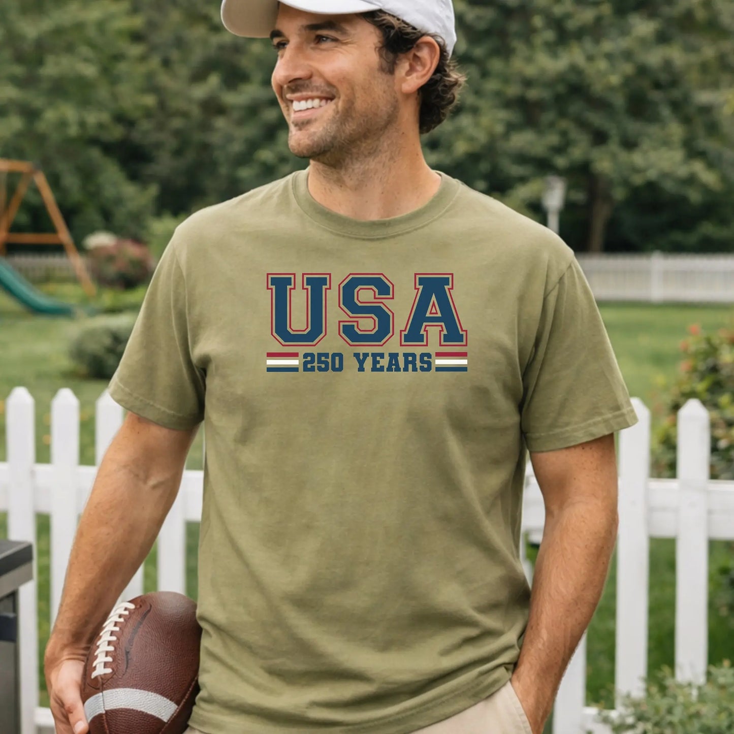 USA 250 Years T-Shirt, Patriotic Independence Day 250th Anniversary Tee Wildwood Mountain Coffee Co