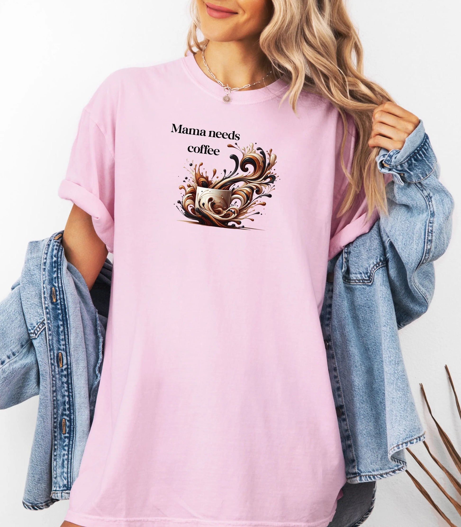 Mama Needs Coffee Shirt, Coffee Lover Shirt, Mothers Day Shirt, Mama Shirt, Cool Mom Shirt, Gift For Mom, Coffee First Wildwood Mountain Coffee Co