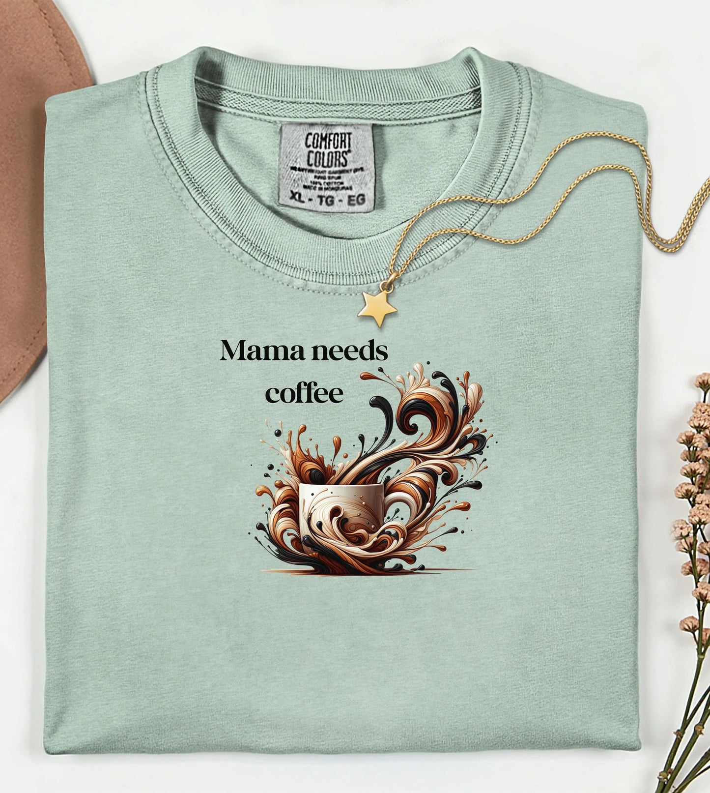 Mama Needs Coffee Shirt, Coffee Lover Shirt, Mothers Day Shirt, Mama Shirt, Cool Mom Shirt, Gift For Mom, Coffee First Wildwood Mountain Coffee Co
