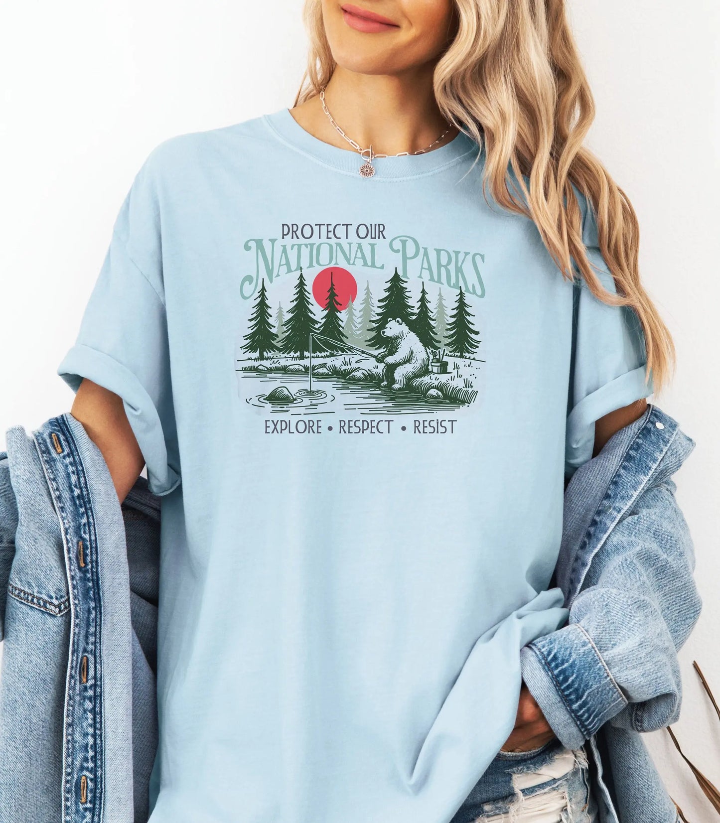 Protect Our National Parks Nature & Wildlife T-Shirt Wildwood Mountain Coffee Co