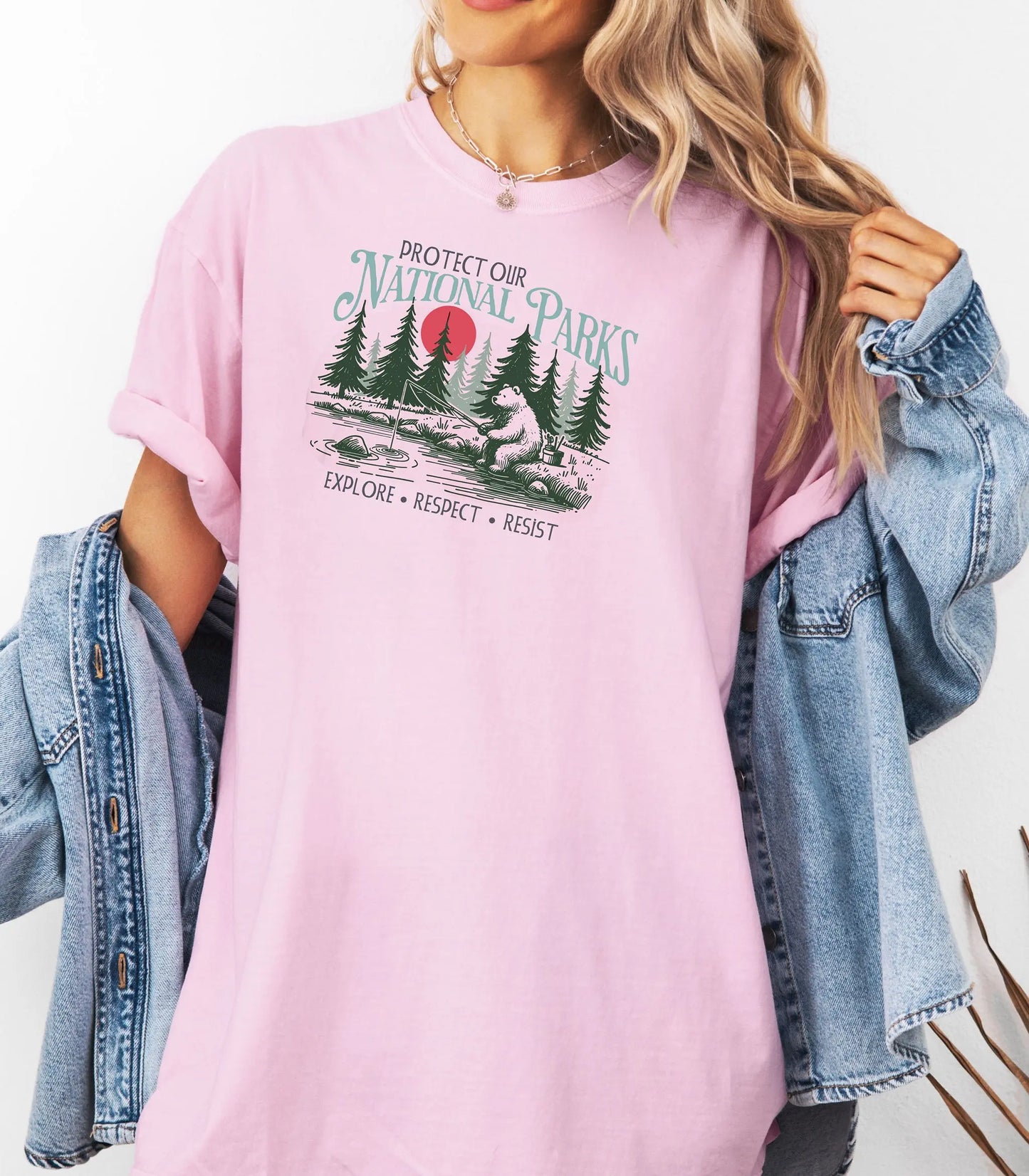 Protect Our National Parks Nature & Wildlife T-Shirt Wildwood Mountain Coffee Co