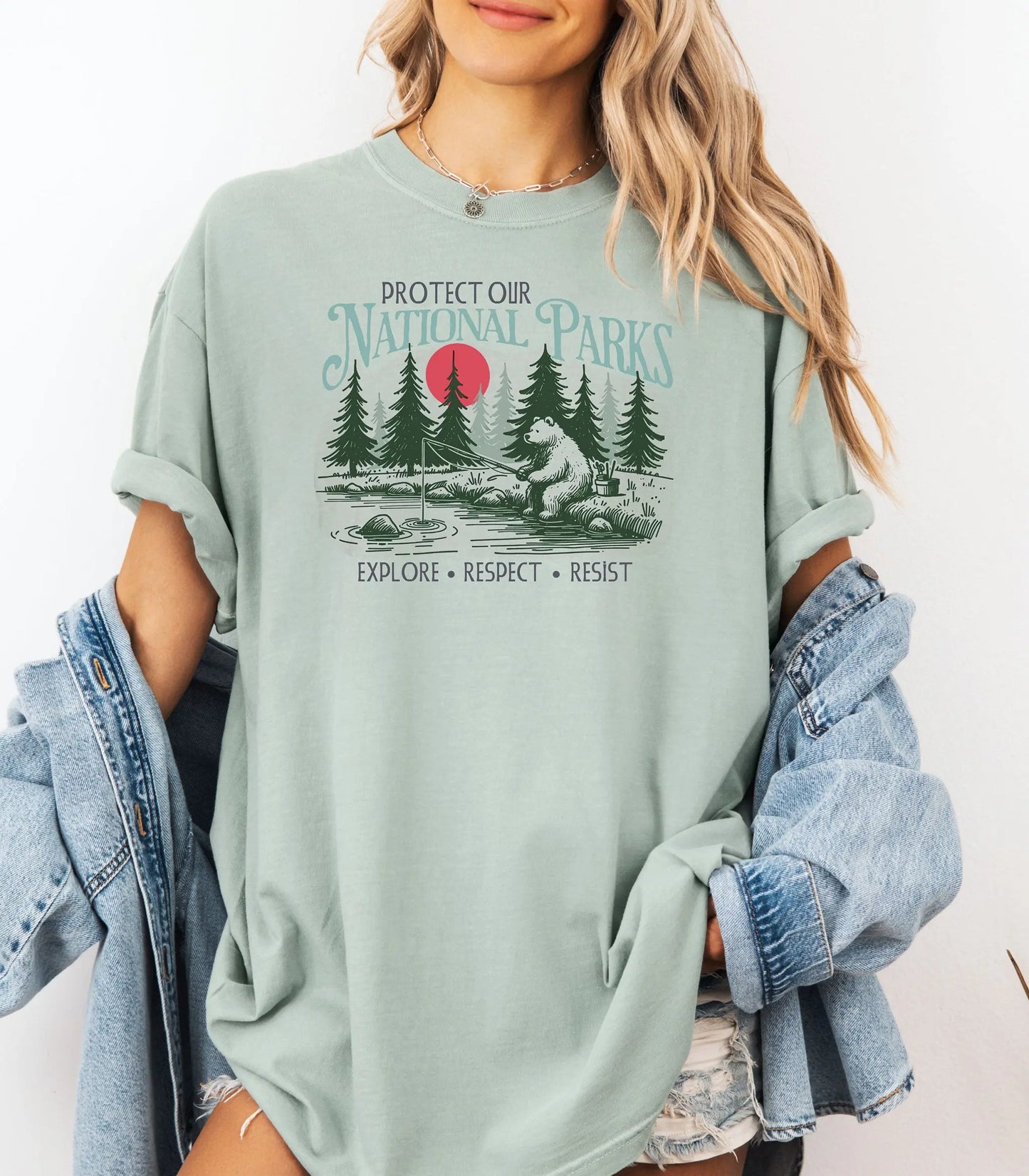 Protect Our National Parks Nature & Wildlife T-Shirt Wildwood Mountain Coffee Co