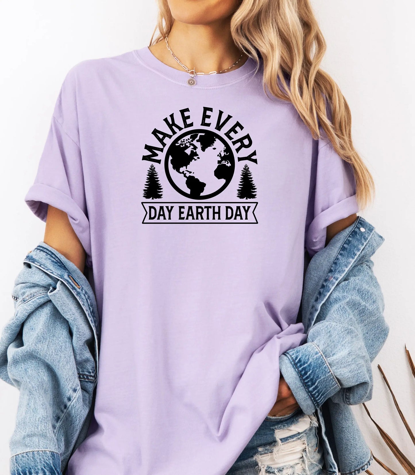 Make Every Day Earth Day T-Shirt, Nature and Sustainability Tee, Eco-Friendly Earth Day Shirt Wildwood Mountain Coffee Co