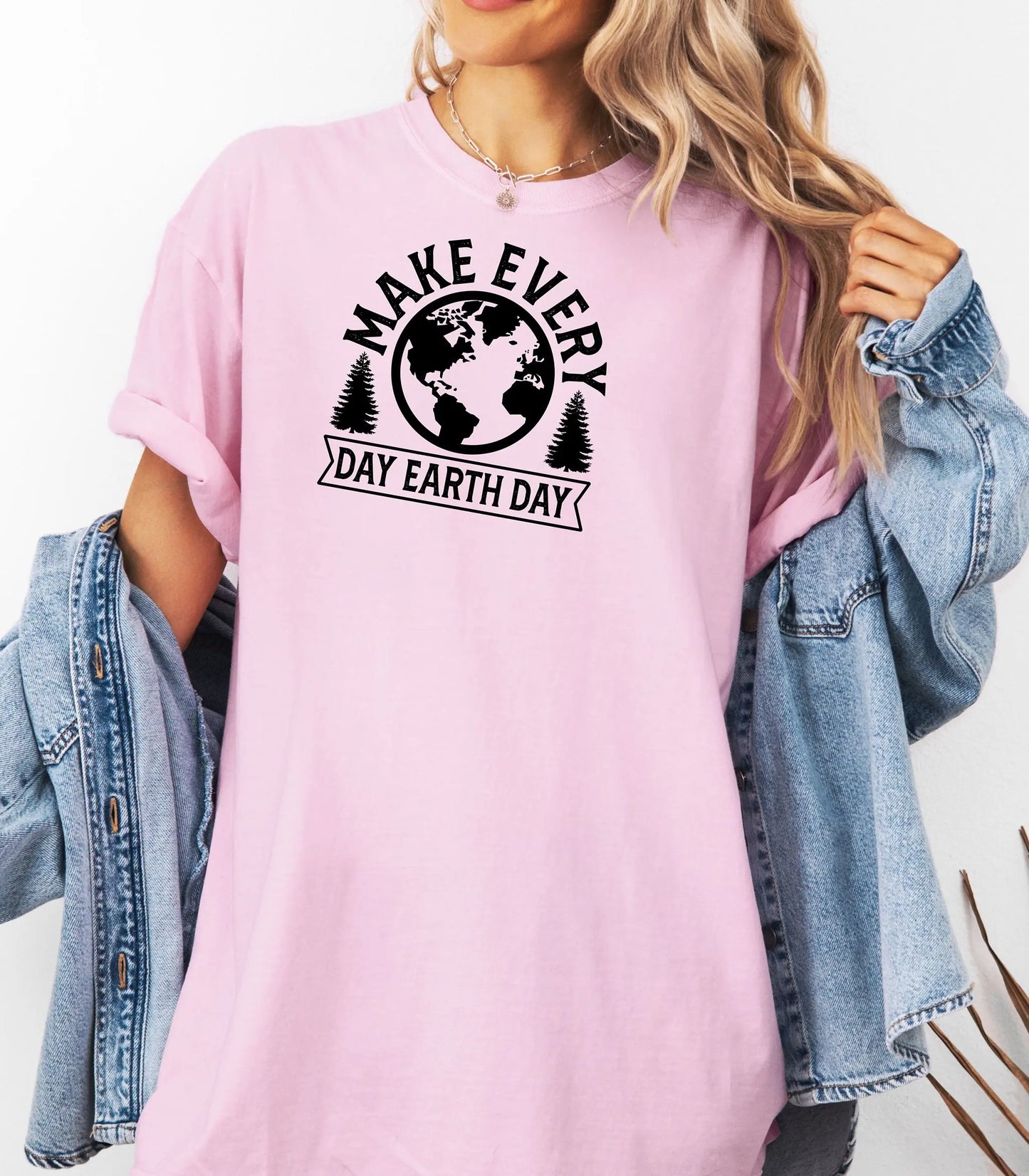 Make Every Day Earth Day T-Shirt, Nature and Sustainability Tee, Eco-Friendly Earth Day Shirt Wildwood Mountain Coffee Co