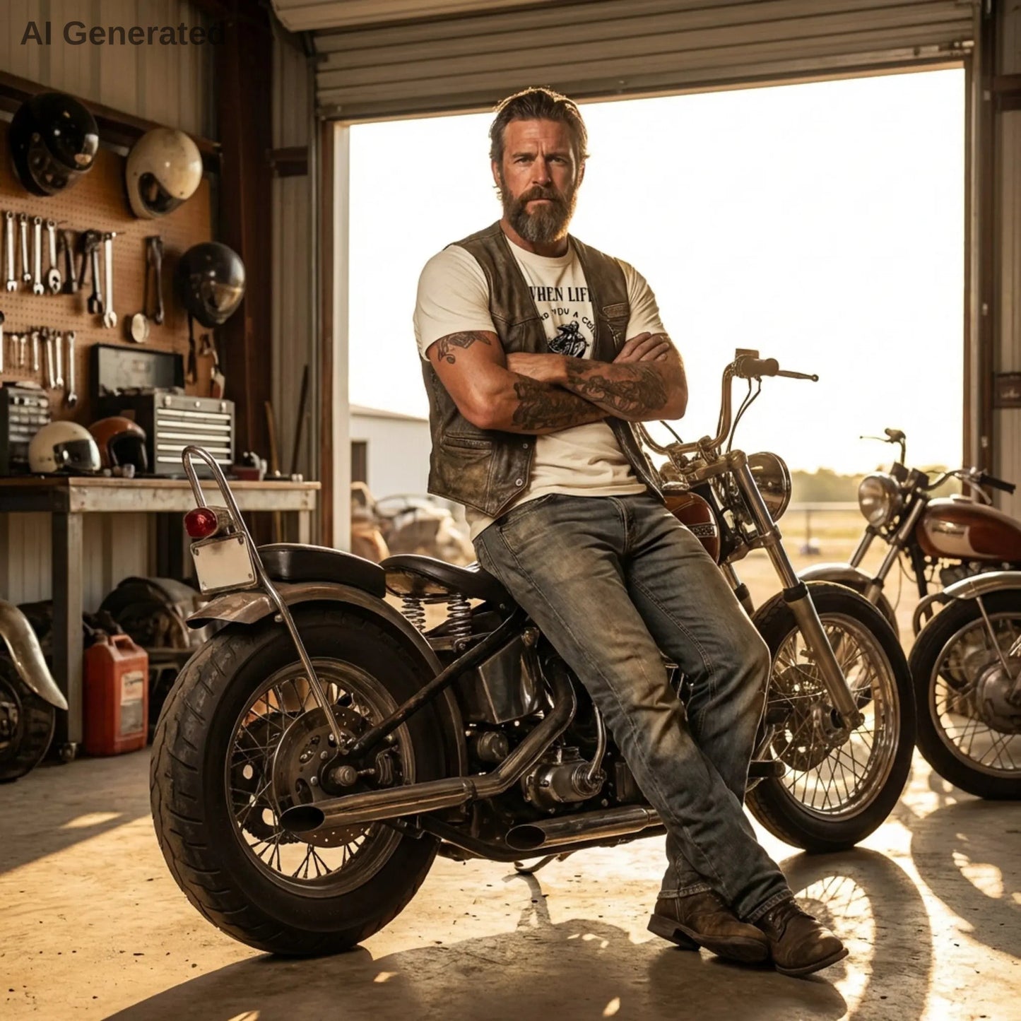 When Life Throws You A Curve Tee, Lean Into It Motorcycle T-Shirt, Biker Tee Wildwood Mountain Coffee Co