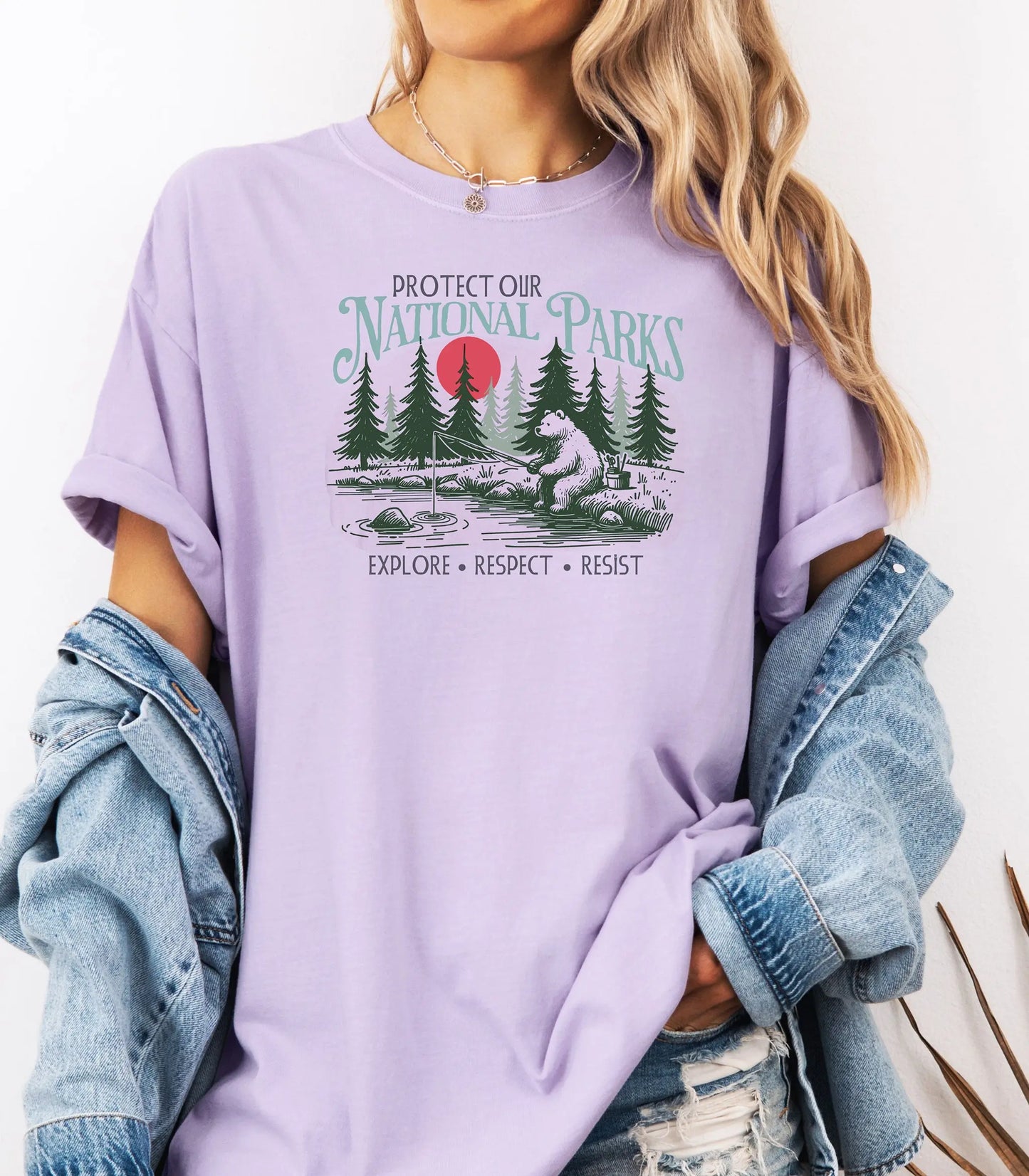 Protect Our National Parks Nature & Wildlife T-Shirt Wildwood Mountain Coffee Co