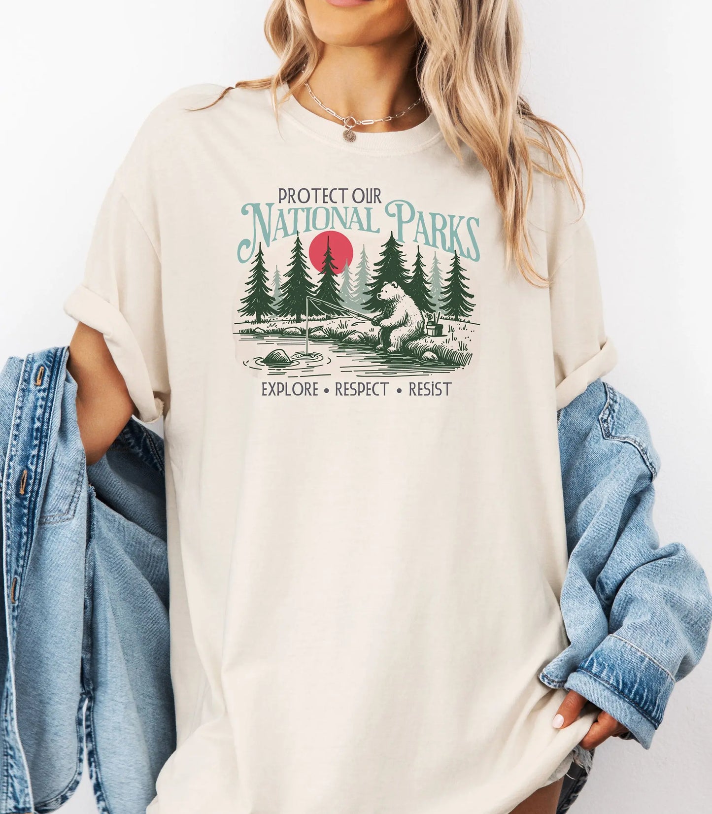 Protect Our National Parks Nature & Wildlife T-Shirt Wildwood Mountain Coffee Co