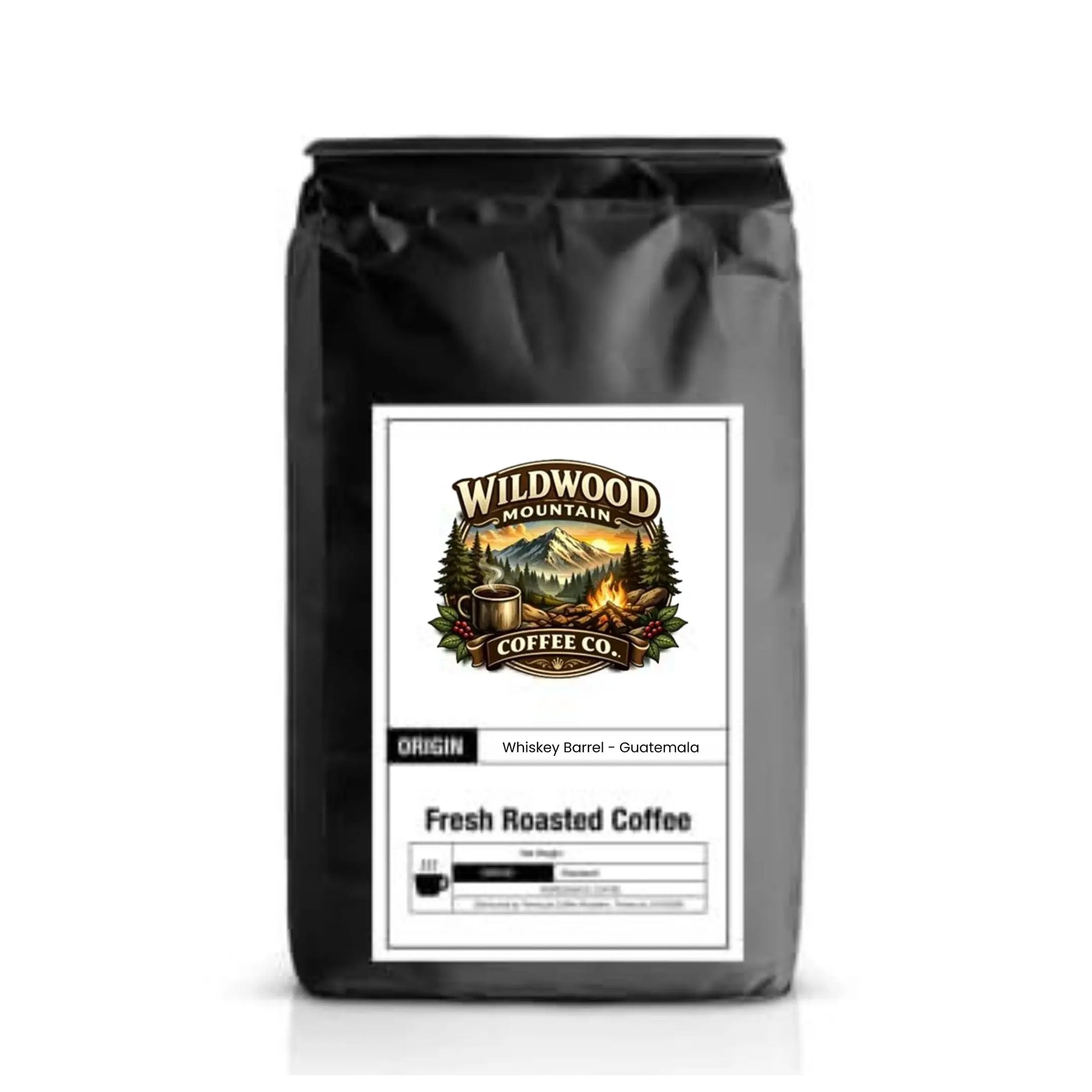 Whiskey Barrel Aged - Guatemala Single Origin Coffee Wildwood Mountain Coffee Co