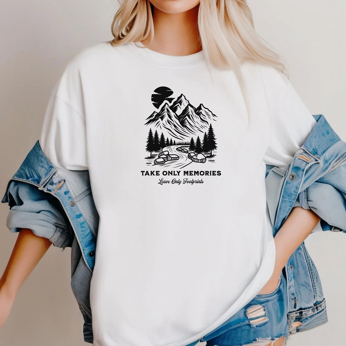 Take Only Memories Shirt, Hiking Gift, Nature Lovers Tee Printify