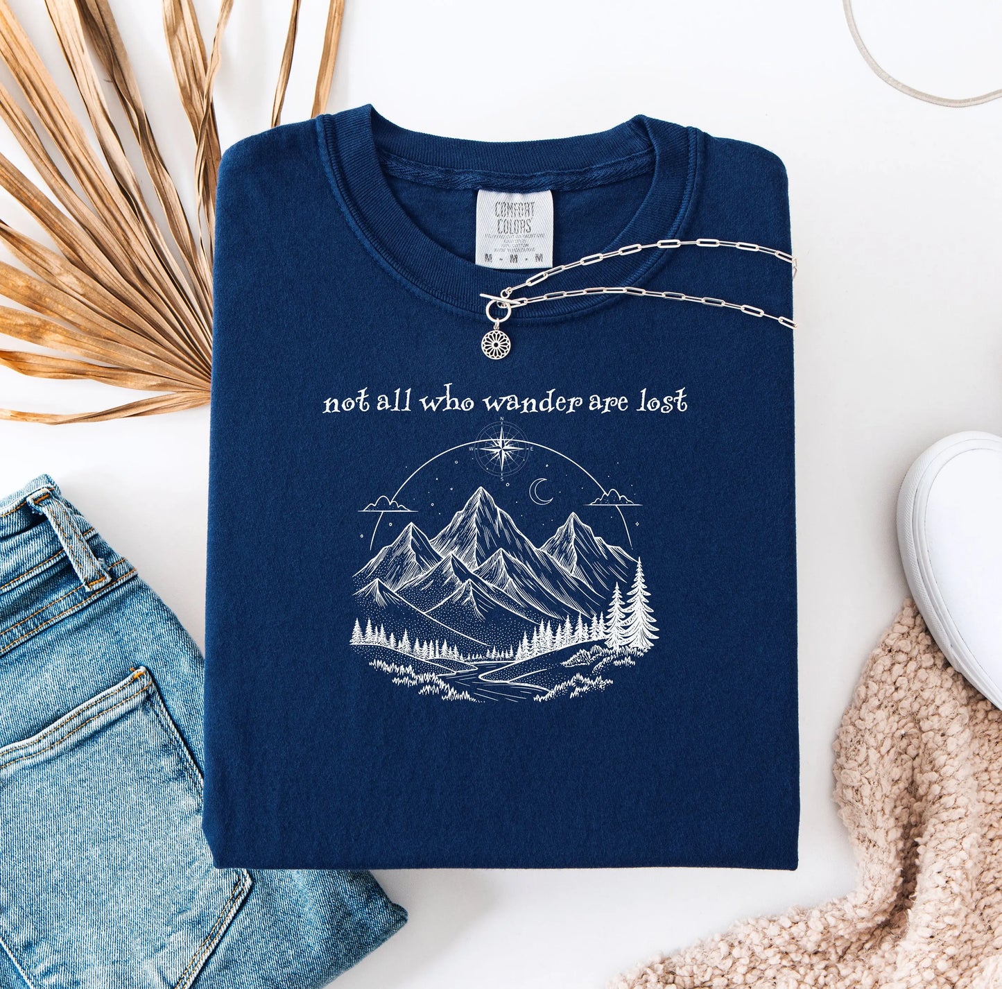 Not All Who Wander Are Lost, Camping Shirt, Gift for Hikers, Camping Gift, Nature Lover Shirt, Adventure TShirt Wildwood Mountain Coffee Co