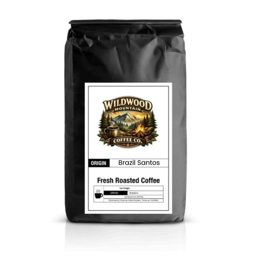 Brazil Santos Single Origin Coffee Wildwood Mountain Coffee Co